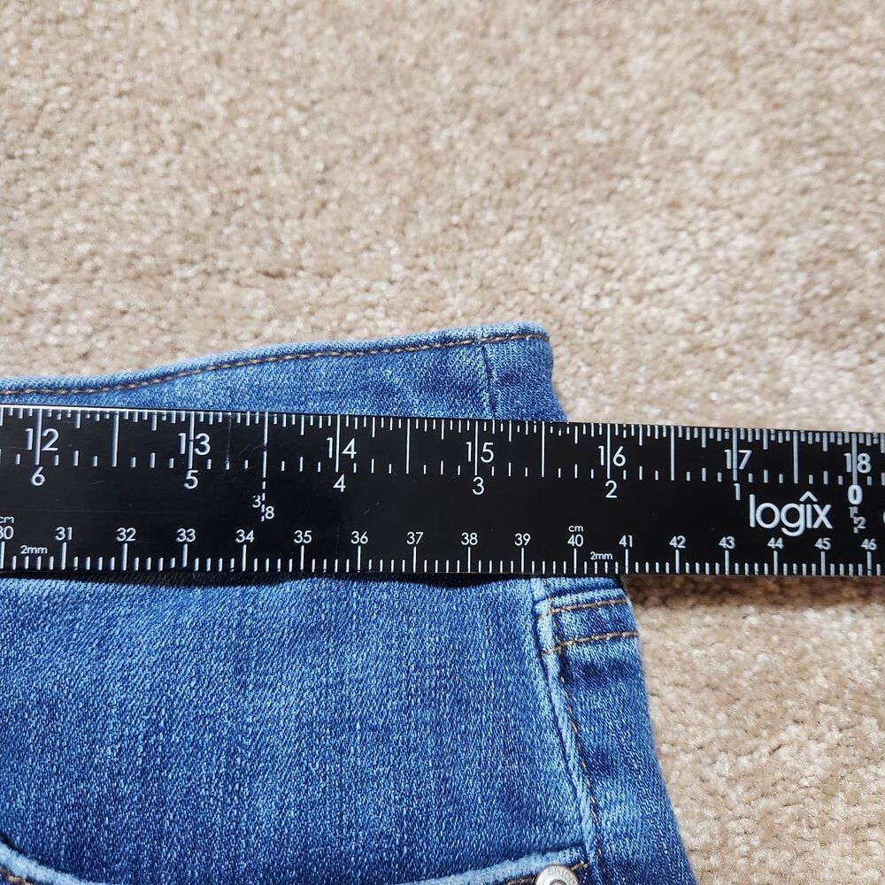 Chico's Women 8 So Slimming Girlfriend Slim Leg Ankle Mid Rise Jeans - Picture 10 of 10